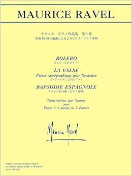 La VALSE Maurice Ravel デュラン社オリジナル版 Ravel: La valse, M. 72 - Choreographic poem, for Orchestra